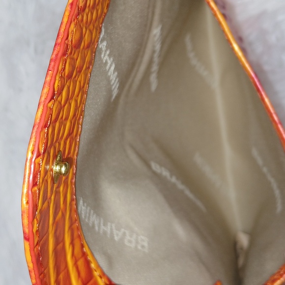 Brahmin Mini Envelope Case Dusty Orange - Picture 3 of 7